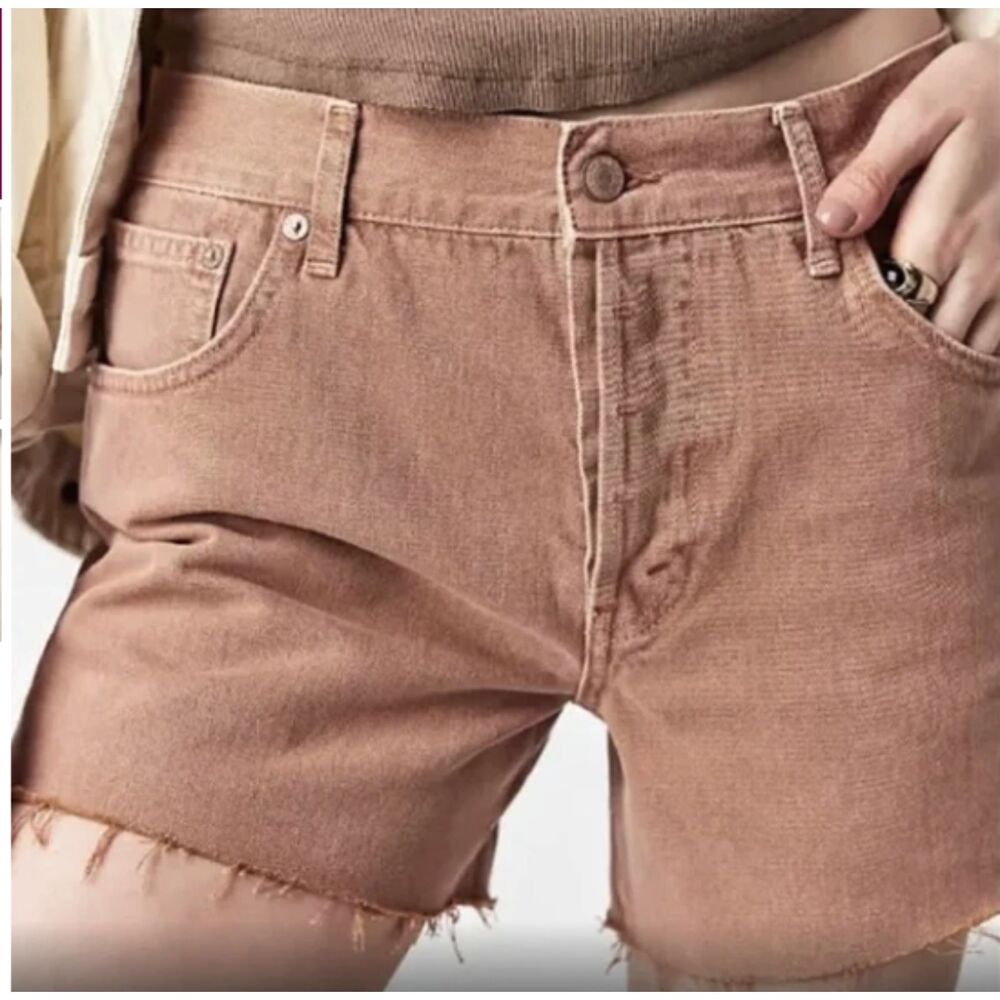 Free People 'We The Free' Ivy Mid Rise Denim Shorts - Women's 31 - nwt